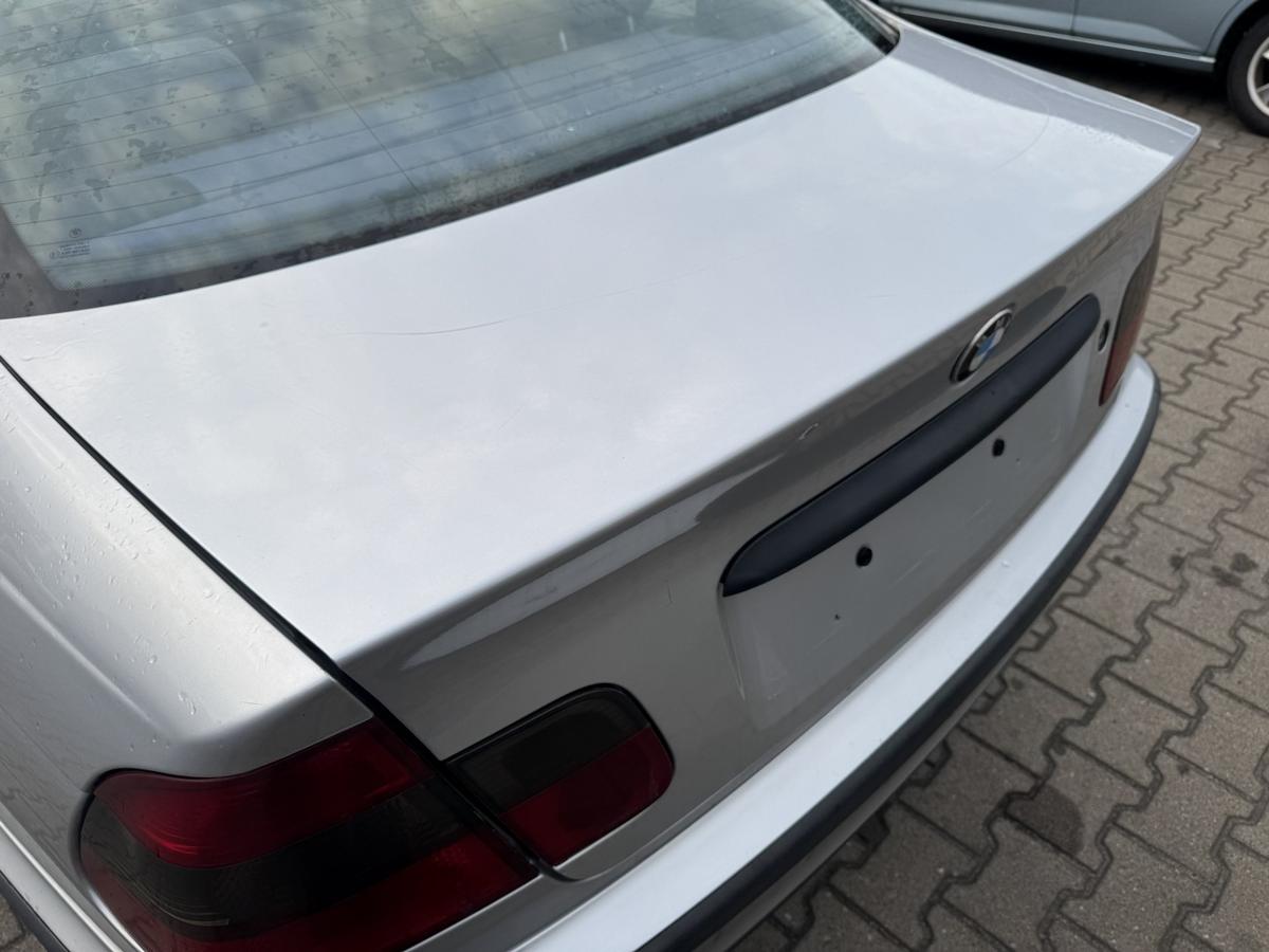 BMW 3er E46 original Heckklappe 354 Titansilber Limousine Bj.1998
